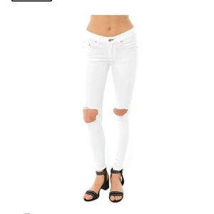 Rag & Bone/ Jean White W/ Holes 25 NWT